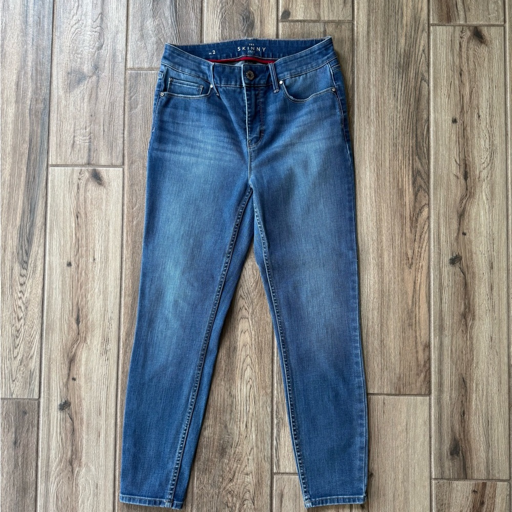 White House Black Market The Skinny Cropped Jeans